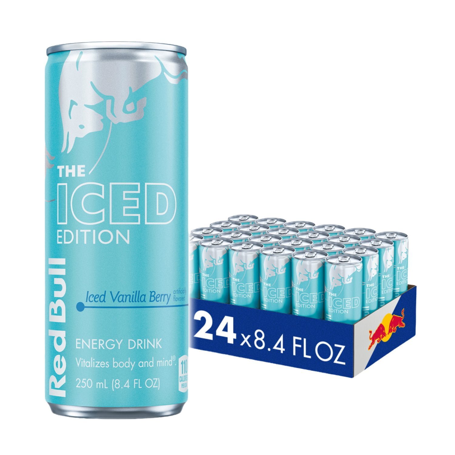 3ac76616-fdc3-4b35-b082-b095011dda22.b9fb3beeb6be13efdcc0a3d08147664a.jpeg Red Bull Iced Vanilla Berry, 8.4 fl. oz., 24 pk. - Image 1