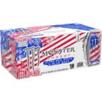 Monster Energy Ultra, Sugar Free Energy Drink, Red White & Blue Razz, 16 fl. oz., 18 pk. - Image 3