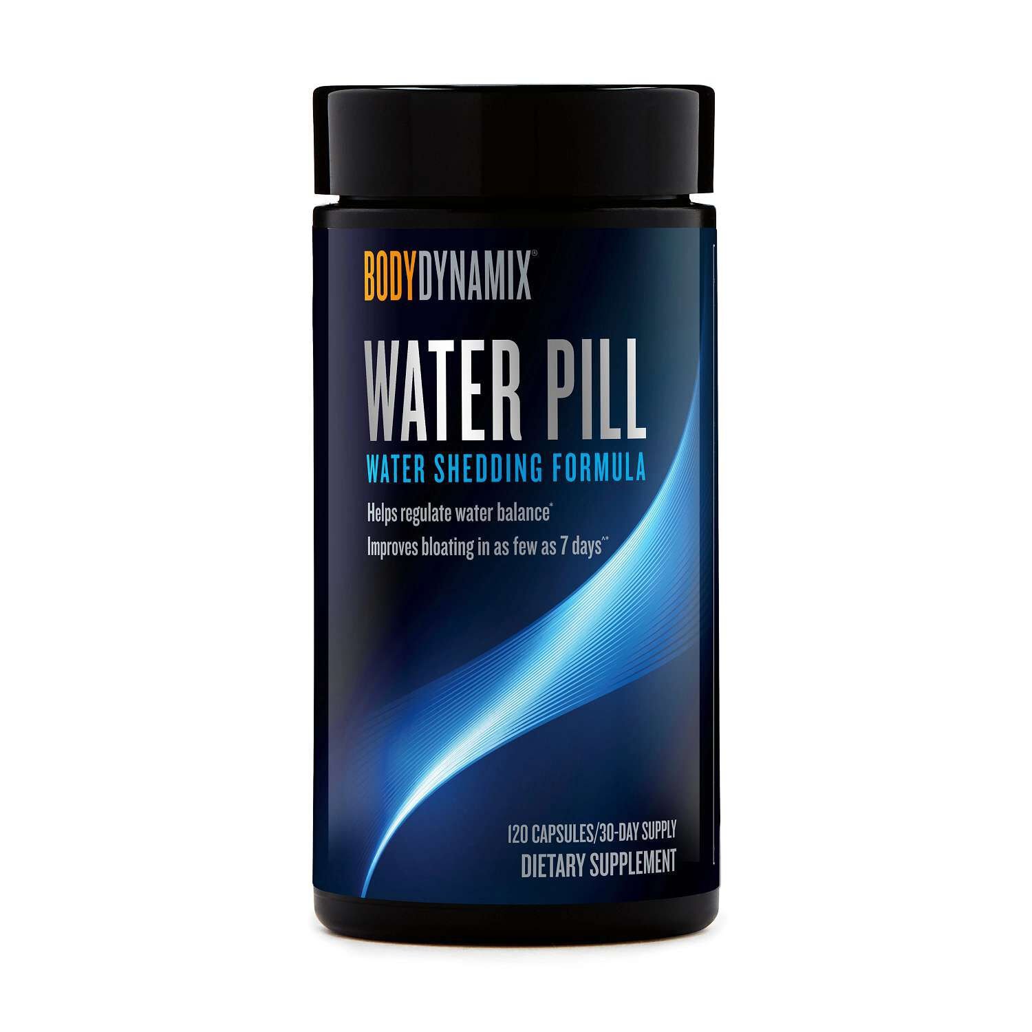 484470_BodyDynamix_Water_Pill_Bottle.jpg BodyDynamix® Water Pill - 120 Capsules (30 Servings) - Image 1