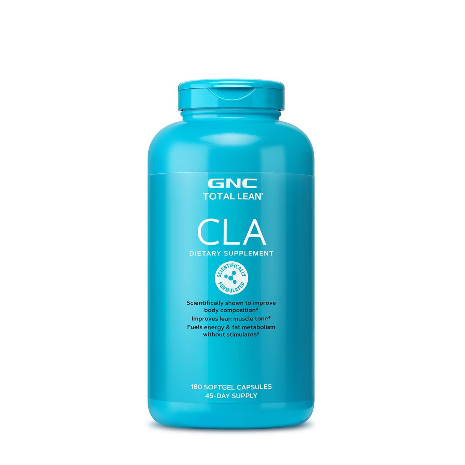 489112_web_GNC20Total20Lean20CLA_Front_Bottle.jpg GNC Total Lean® CLA - 180 Softgels (90 Servings) - Image 1