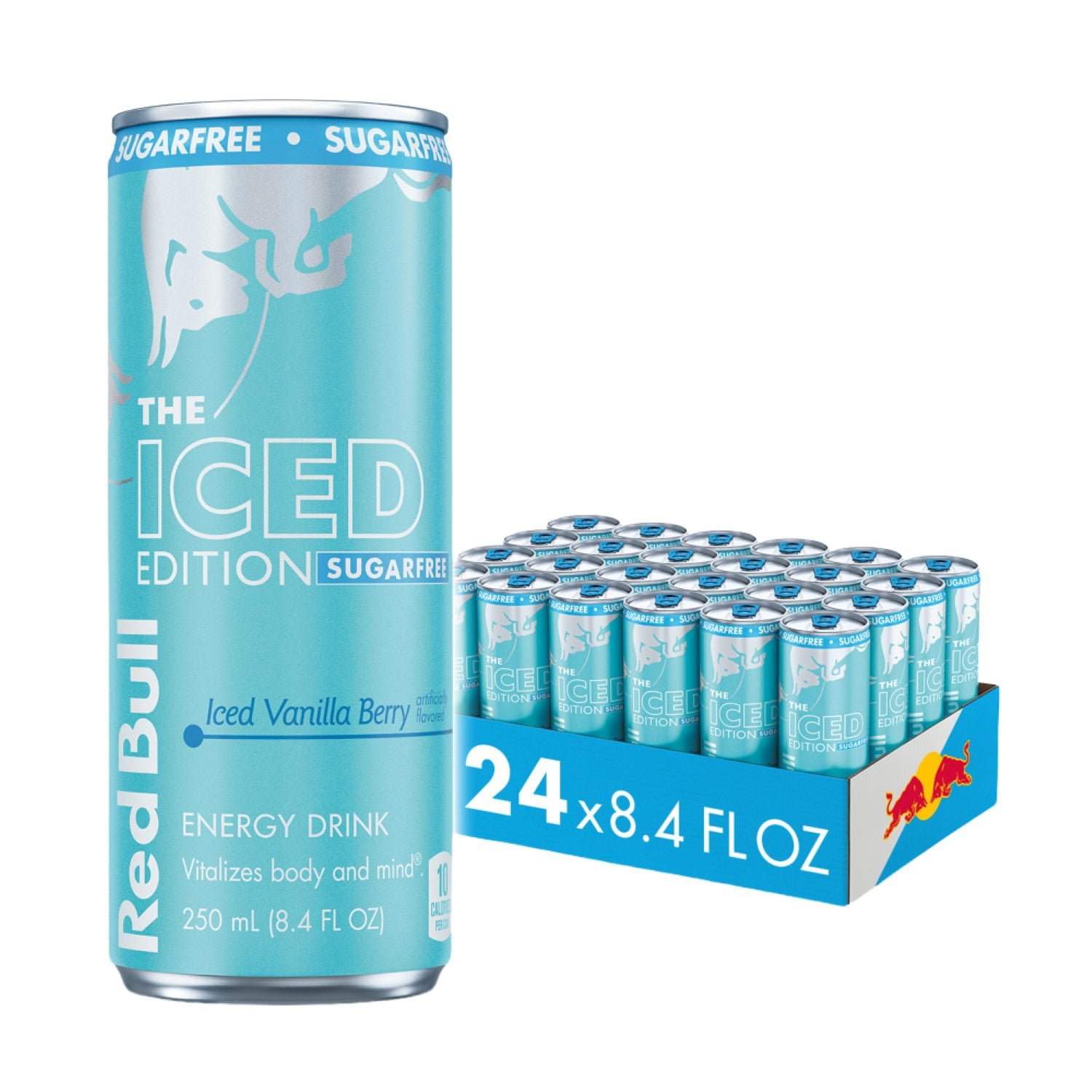 52bd132c-2aa8-499e-9581-cac44231d933.ac5f09d170731c5a39923d103d4d3f74.jpeg Red Bull Iced Vanilla Berry, 8.4 fl. oz., 24 pk. - Image 1