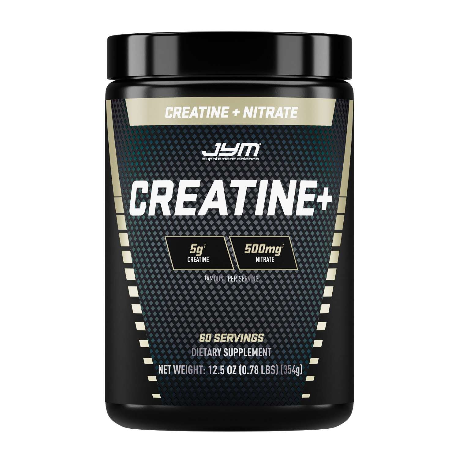 533949_JYM_CreatineNitrates_60srv_Front.jpg Jym® Creatine + Nitrate (60 Servings) - Image 1