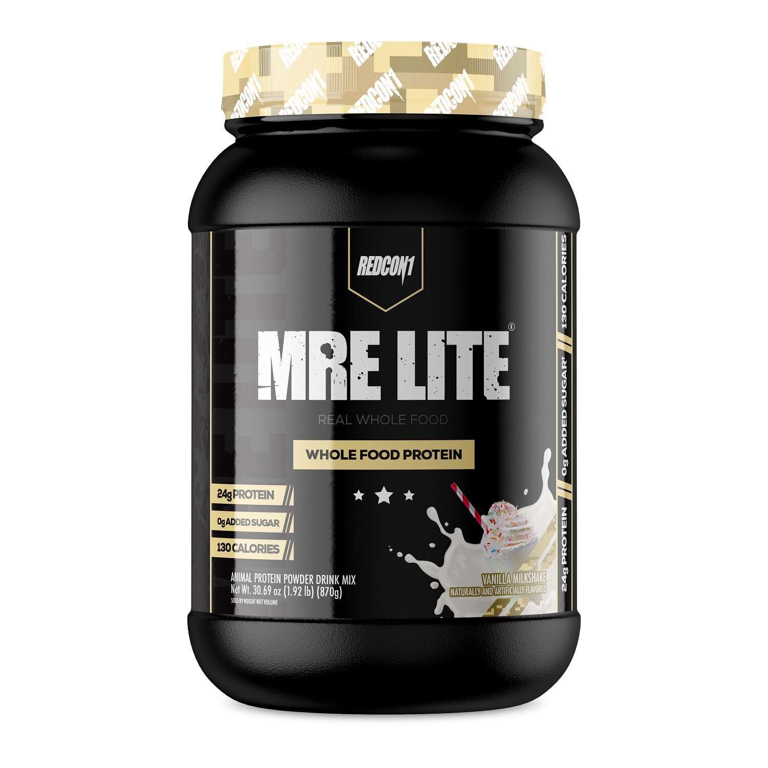 548768_Redcon1_MRE_Lite_Vanilla_Milkshake_Front.jpg REDCON1 MRE LITE® - Vanilla Milkshake (30 Servings) - Image 1
