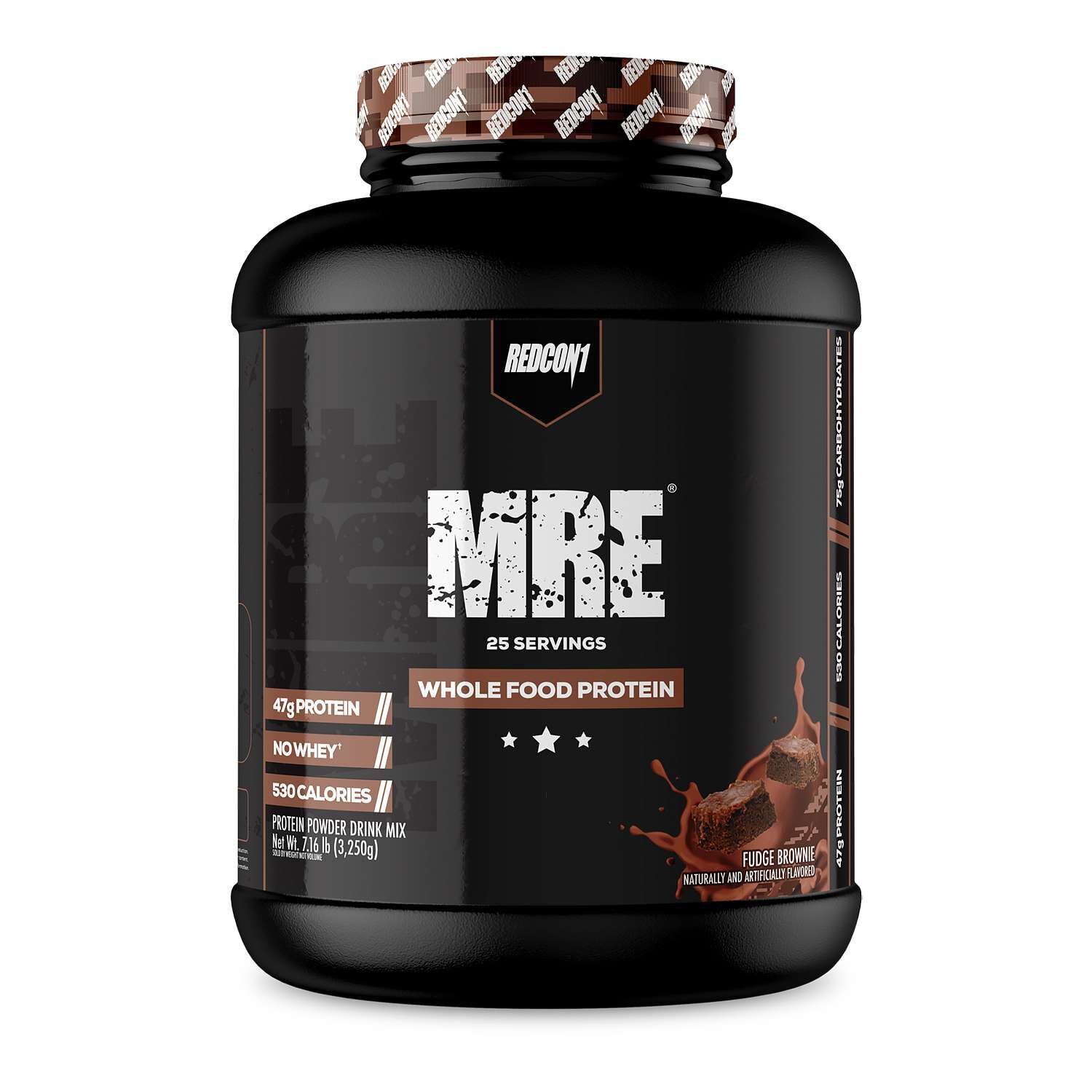548861_Redcon1_MRE_Fudge_Brownie_Front.jpg REDCON1 MRE® Meal Replacement - Fudge Brownie (30 Servings) - Image 1
