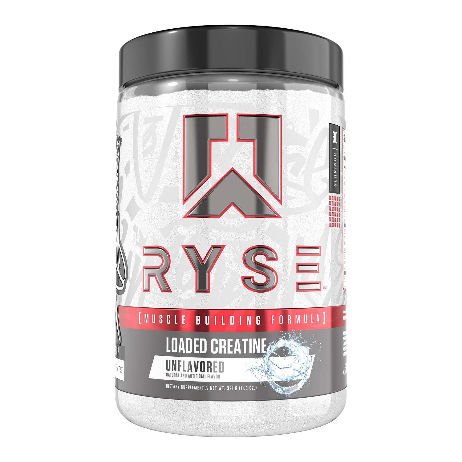 556544_Ryse_Loaded_Creatine_Unflavored_Front.jpg RYSE Loaded Creatine - Unflavored (30 Servings) - Image 1