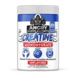 Angry Supplements™ Creatine Monohydrate - Unflavored (200 Servings)