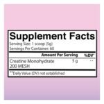 Angry Supplements™ Better Booty 100% Creatine Monohydrate - Unflavored - (60 Servings) - Image 2