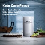 Codeage Keto Carb Focus Vegan Carb Blocker White Kidney - Green Tea - Cinnamon - 180 Caupsules (90 Servings) - Image 5