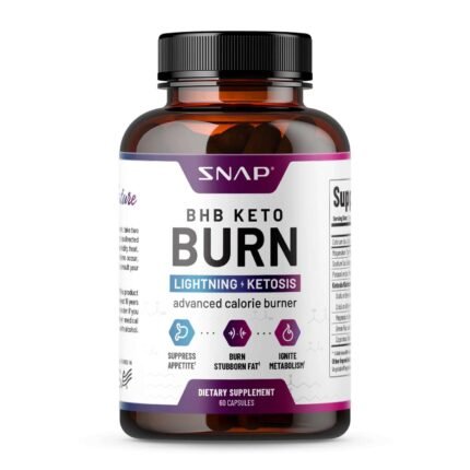 SNAP® Supplements BHB Keto Burn Advanced Calorie Burner - 60 Capsules (30 Servings)