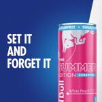 Red Bull Peach Edition Sugar Free Energy Drink, White Peach, 8.4 fl. oz., 24 pk. - Image 6