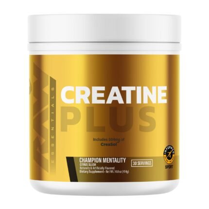 Raw Nutrition Champion Mentality Creatine Plus - Citrus Splash (30 Servings)