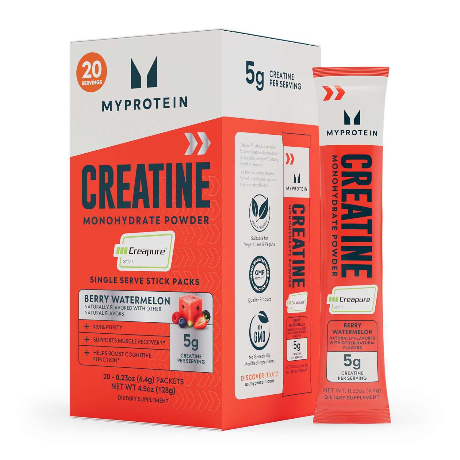 Creatine multipack illustrating the need to identify the exact product format when matching a testing record