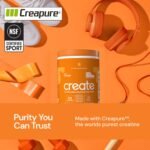 Create Wellness Creatine Monohydrate Gummies - Orange - 45 Gummies (15 Servings) - Image 7
