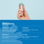 Create Wellness Creatine Monohydrate Gummies - Blue Raspberry - 45 Gummies (15 Servings) - Image 10
