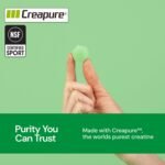Create Wellness Creatine Monohydrate Gummies - Sour Green Apple - 45 Gummies (15 Servings) - Image 7