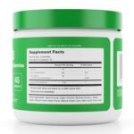 Create Wellness Creatine Monohydrate Gummies - Sour Green Apple - 45 Gummies (15 Servings) - Image 2
