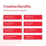 Create Wellness Creatine Monohydrate Gummies - Sour Cherry - 45 Gummies (15 Servings) - Image 8