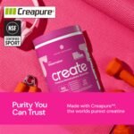 Create Wellness Creatine Monohydrate Gummies - Watermelon - 90 Gummies (30 Servings) - Image 7