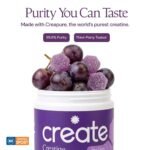 Create Wellness Creatine Monohydrate Gummies - Sour Grape - 90 Gummies (30 Servings) - Image 6