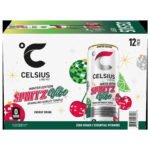 CELSIUS Sparkling Winter Spritz, Functional Energy Drink 12 fl oz (12 pack)