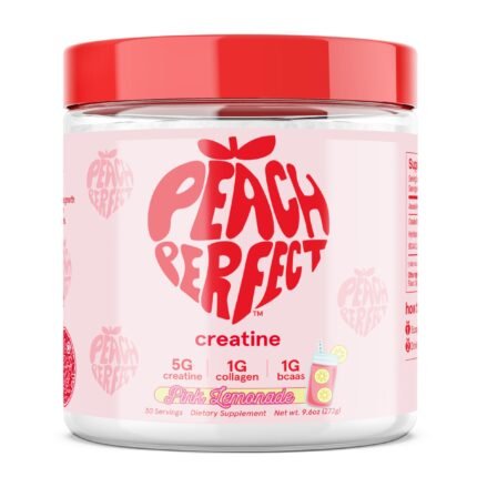 Peach Perfect Creatine - Pink Lemonade (30 Servings)