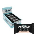 JiMMYBAR! Creatine Functional Protein Bar - Double Fudge Brownie (12 Pack)