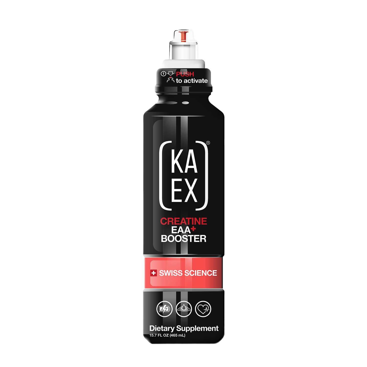 Back-of-package catalog image associated with KA-EX Blueberry Citrus ready-to-drink product