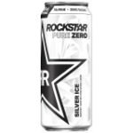 Rockstar Pure Zero Energy Drink - Silver Ice - 16oz.