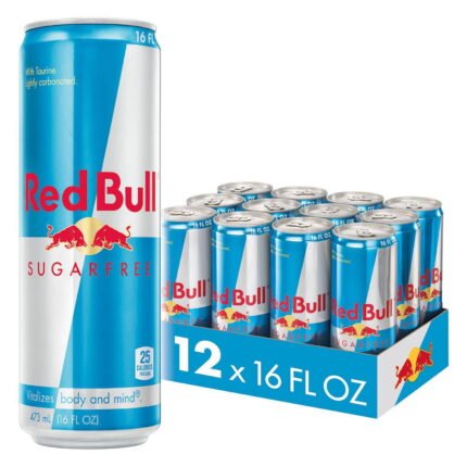 Red Bull Energy Sugarfree, 16 oz., 12 pk.