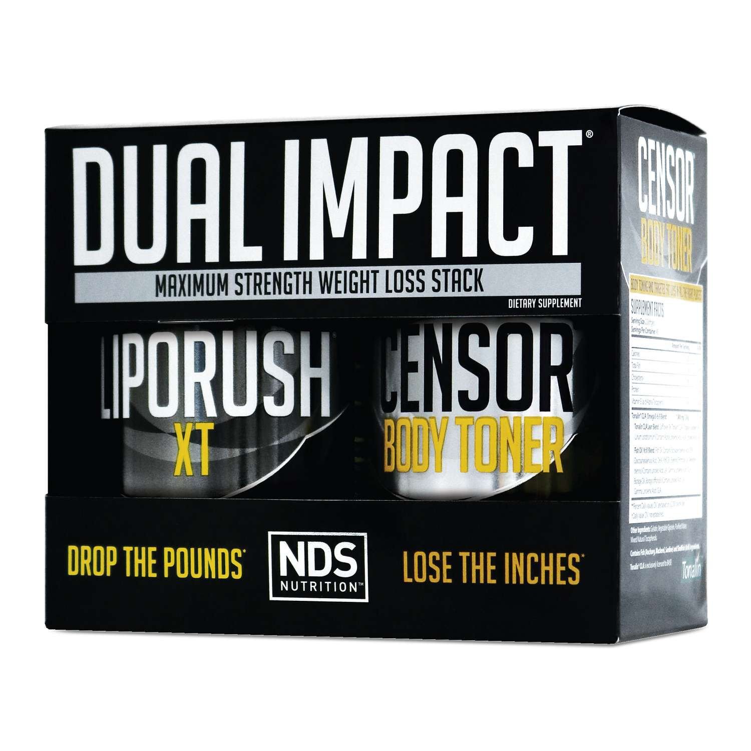967202_NDS_DualImpact_LiporushCensor_Front.jpg NDS Nutrition™ Dual Impact (60/45 Servings) - Image 1