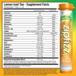 Zipfizz Energy Multi-Vitamin Hydration Drink Mix, Lemon Iced Tea, 20 ct. - Image 2