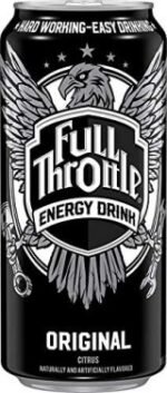 Full Throttle Energy Drink - Citrus - 16oz. — Single unit