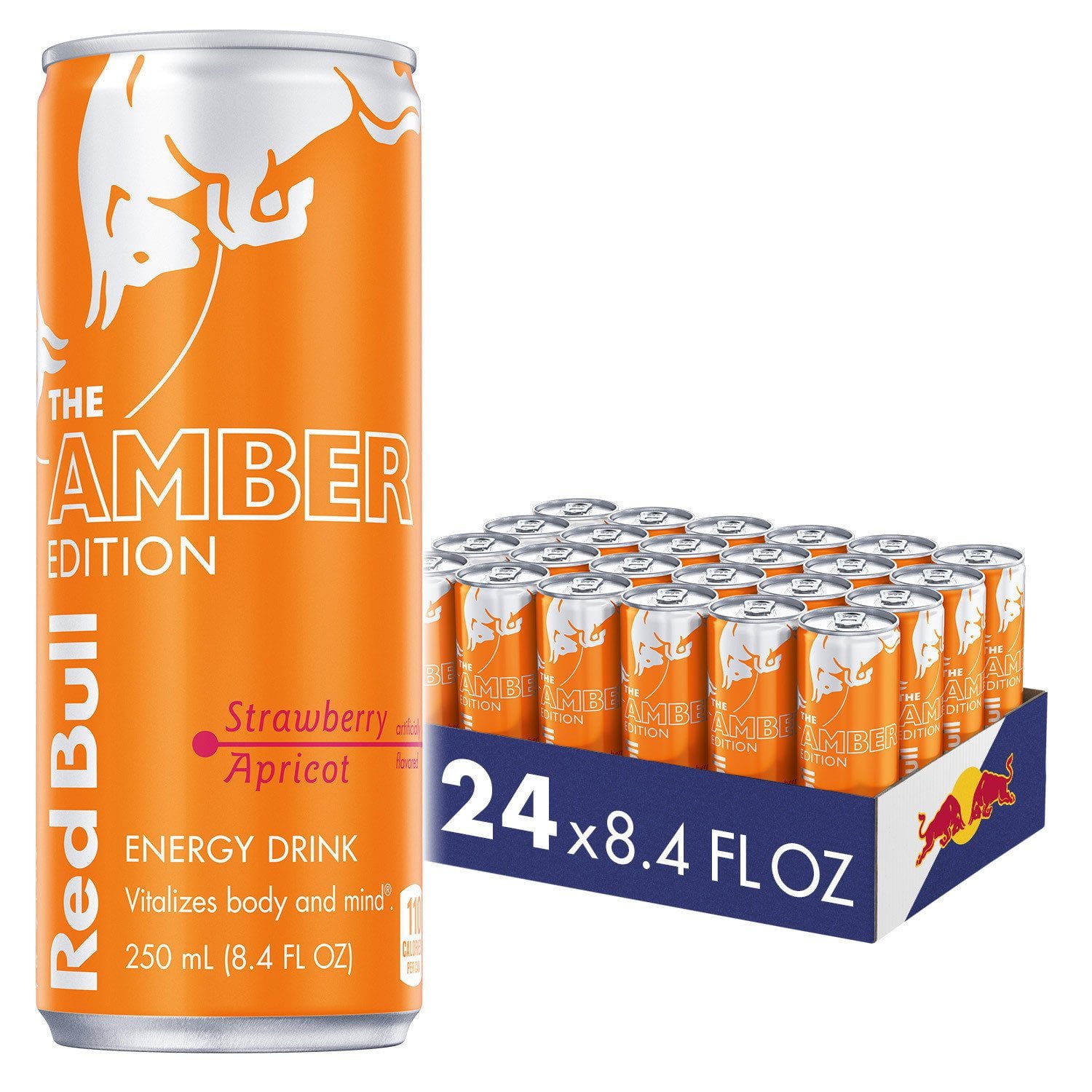 Red Bull Amber Edition beverage multipack product photograph