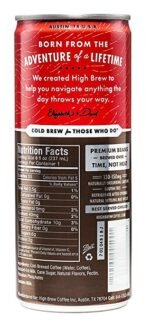 High Brew Cold Brew Coffee - Double Espresso - 8oz. - Image 2